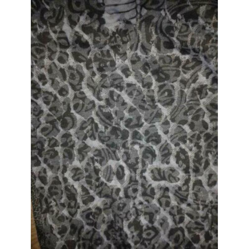 Nieuwe blauwe top van Geisha All over dierenprint Maat S