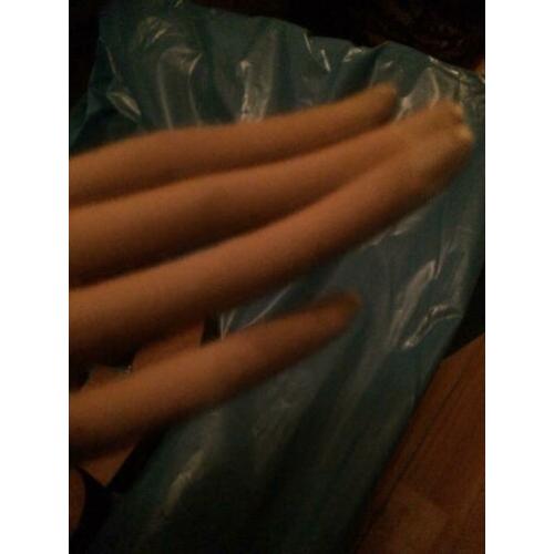 Antieke arm van etalagepop