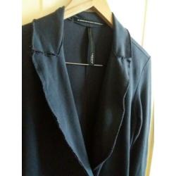 10 Days prachtige blauw/ grijze lange blazerjas S