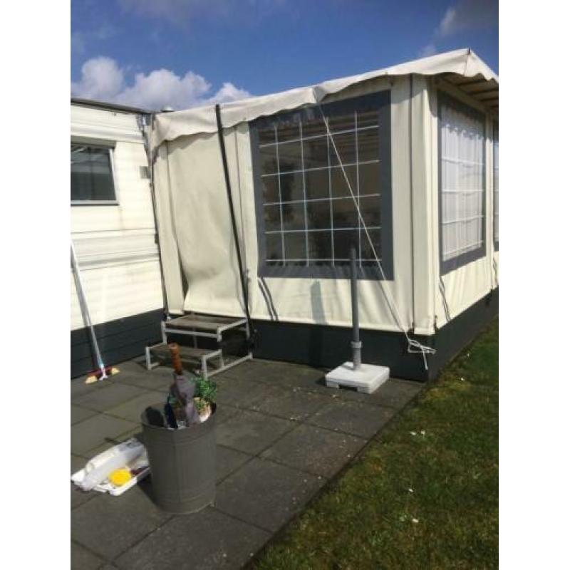 Voortent wintervast incl vlonder