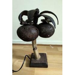 Houten lamp uit Thailand