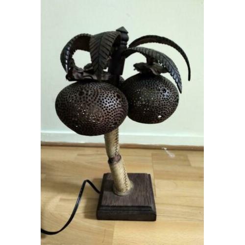 Houten lamp uit Thailand