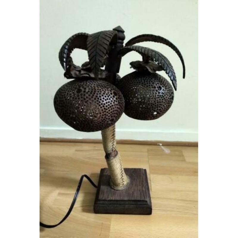 Houten lamp uit Thailand