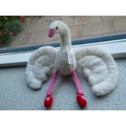 Zwaan Swan Sophie merk Happy Horse met balletschoenen