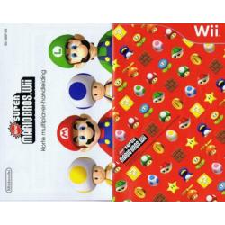 New Super Mario Bros Wii Nieuwstaat Krasvrij incl. boekjes