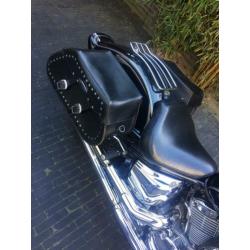 Mooie kofferset / koffers / zadeltassen Yamaha Dragstar