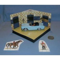 CEC 1/43 : Diorama Simca Océane 1957 voor de Stoeterij