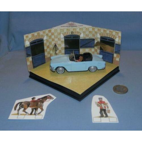 CEC 1/43 : Diorama Simca Océane 1957 voor de Stoeterij