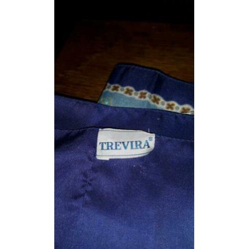 Trevira sjaal shawl blauw design