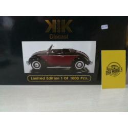 1:18 volkswagen Beetle cabriolet