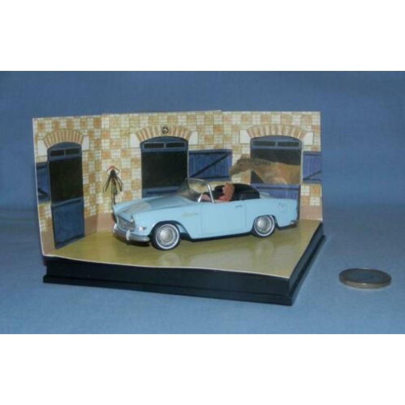 CEC 1/43 : Diorama Simca Océane 1957 voor de Stoeterij