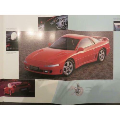 autofolder / brochure Mitsubishi o.a. Galant, Sigma, 3000 GT