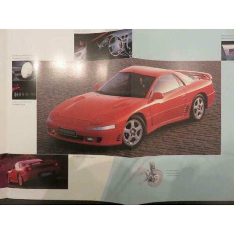 autofolder / brochure Mitsubishi o.a. Galant, Sigma, 3000 GT