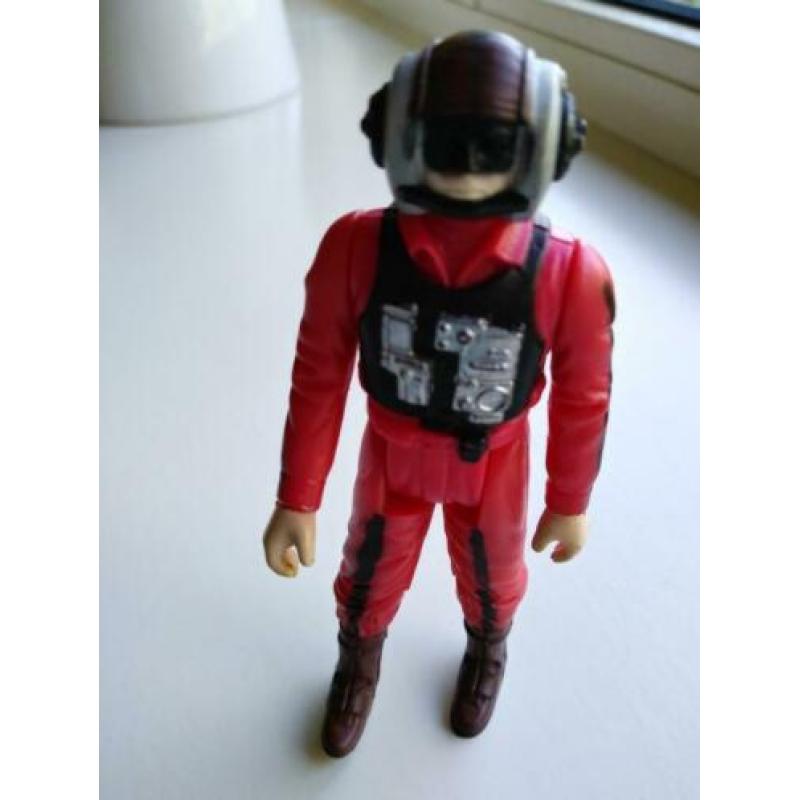 Star Wars 1984 Kenner B Wing Pilot Rood Return of the Jedi
