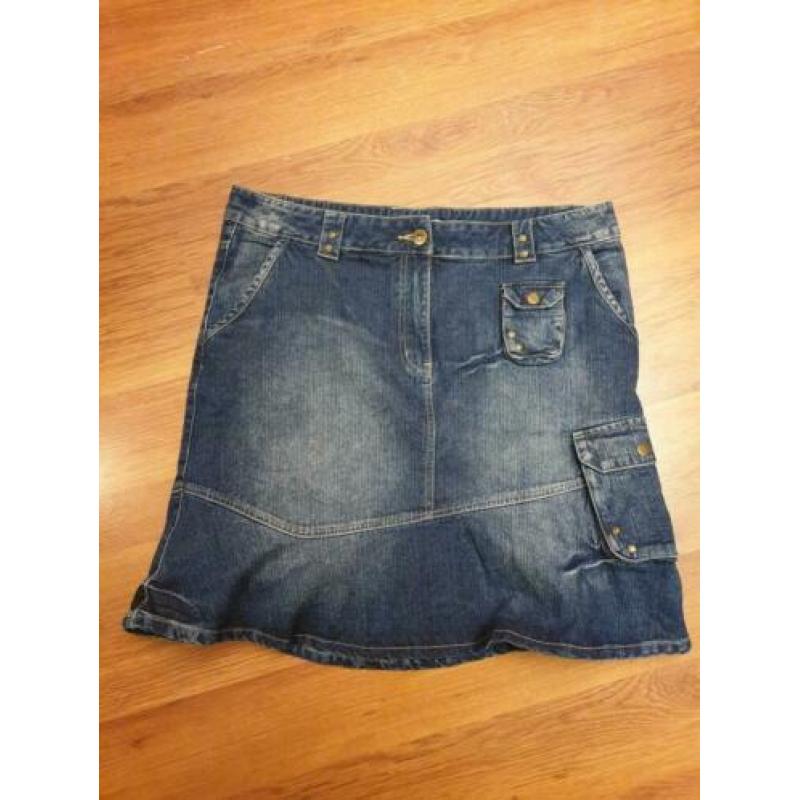 Stoere spijkerrok, maat 44