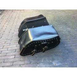 Mooie kofferset / koffers / zadeltassen Yamaha Dragstar