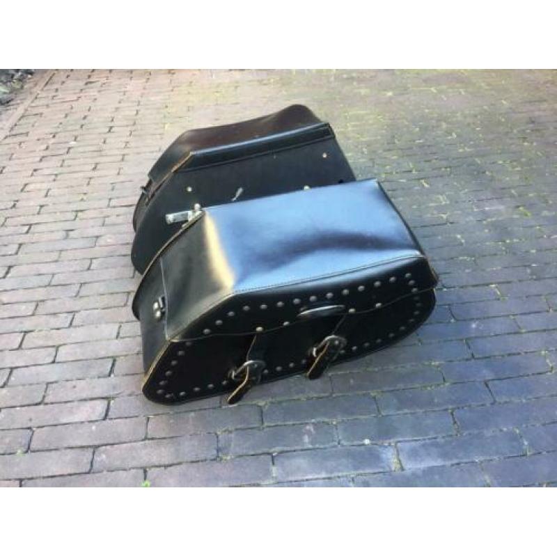 Mooie kofferset / koffers / zadeltassen Yamaha Dragstar