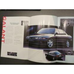 autofolder / brochure Mitsubishi o.a. Galant, Sigma, 3000 GT