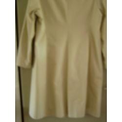 licht gele trenckcoat, A-lijn, maat 46