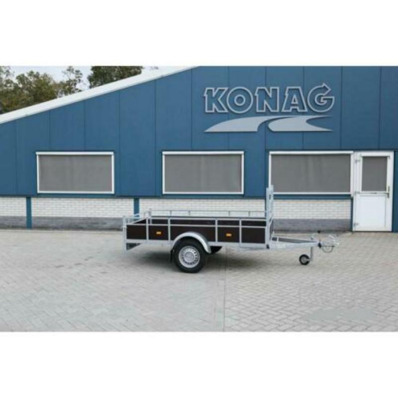 Degelijke Loady enkelas bakwagen 257x130 slechts €699,-