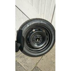 Ford focus mk2 reservewiel met goed band 195/55-15