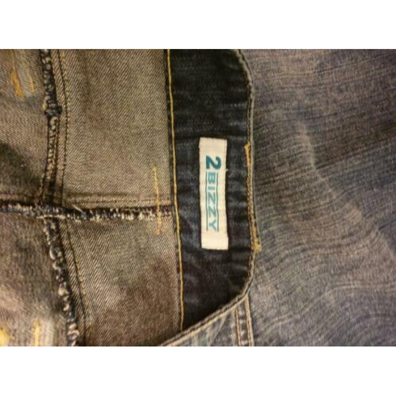 Stoere spijkerrok, maat 44