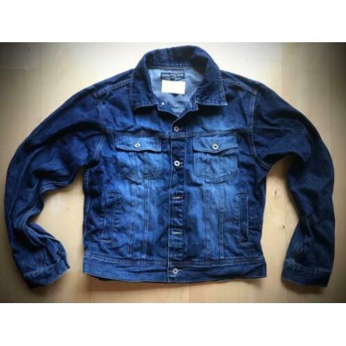 JACK & JACK JACK AND JONES, DESIGN, KORT SPIJKERJASJE, m. XL