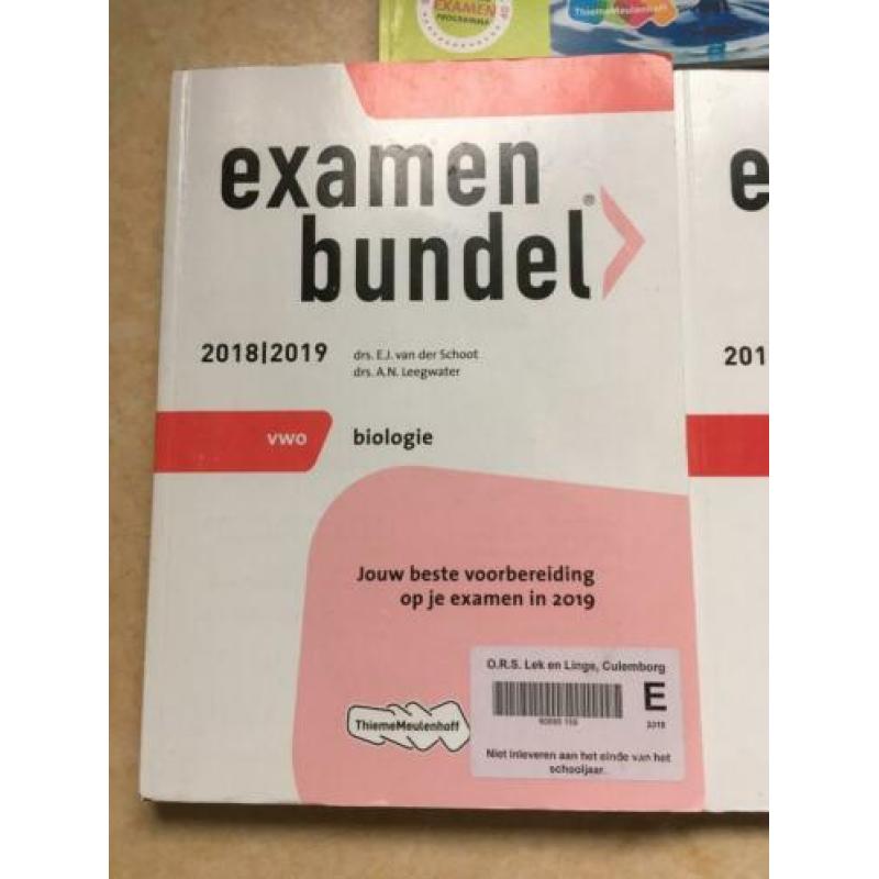 Examenbundel en Samengevat 2018 2019 ruil tegen chocolade