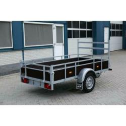 Degelijke Loady enkelas bakwagen 257x130 slechts €699,-