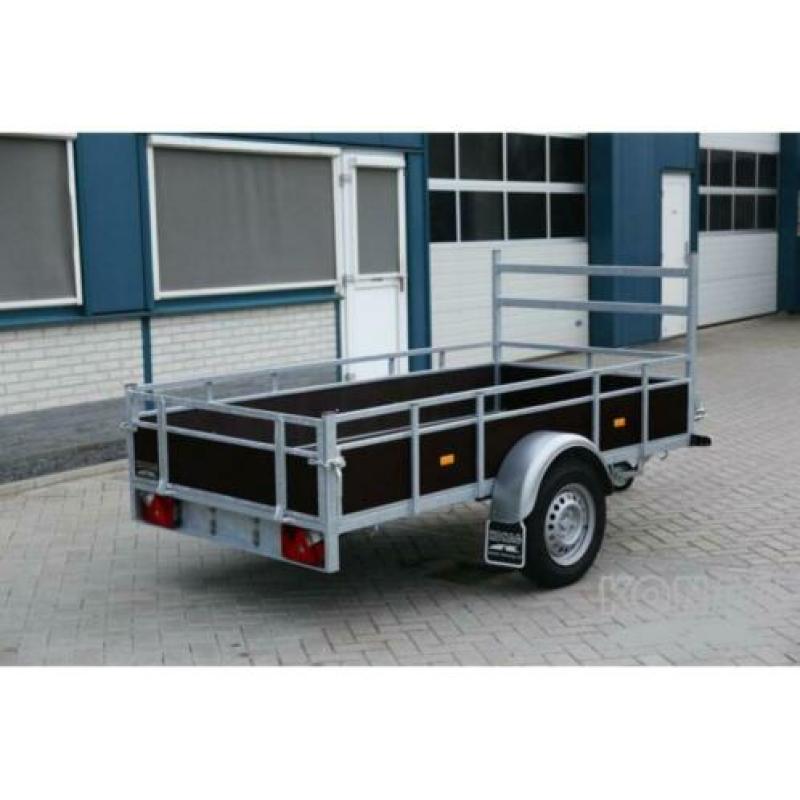 Degelijke Loady enkelas bakwagen 257x130 slechts €699,-