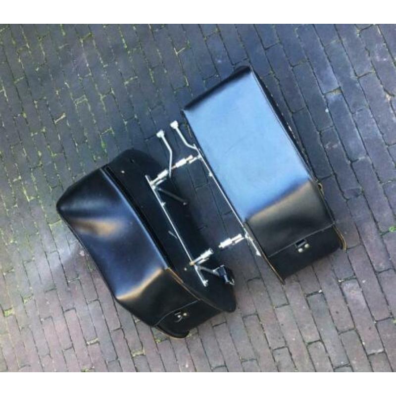 Mooie kofferset / koffers / zadeltassen Yamaha Dragstar
