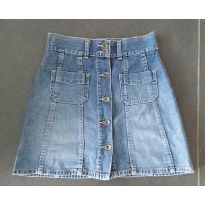 PEPE Jeans blauwe spijkerrok maat 27 - XS