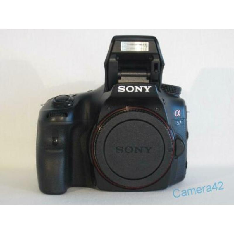 Sony SLT-A57 A57 - zeer netjes en weinig clicks!