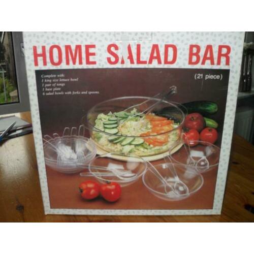 21 delige salade set.