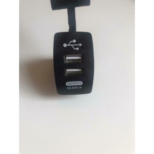 Waterdichte USB lader schakelaar voor Boot 12V