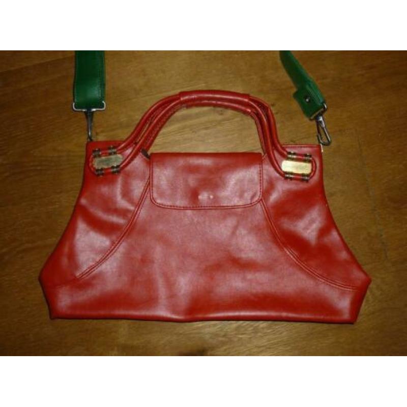 Vintage oranje tas