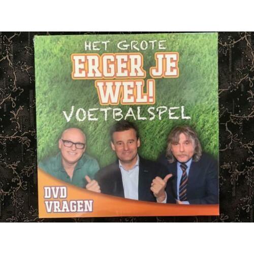 NIEUW het grote erger je wel voetbalspel.