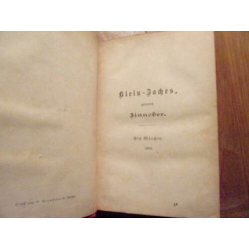 1819 Klein Zaches genannt Zinnober, Ein Märchen und