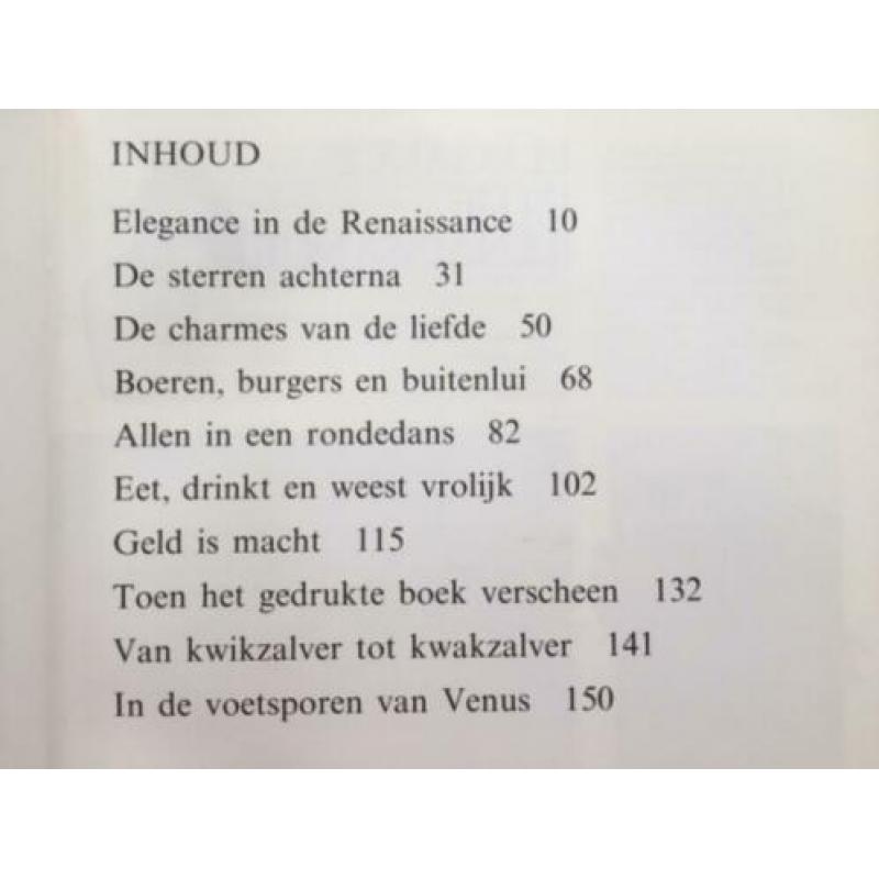 5000 jaar dagelijks leven: Renaissance - v. Stuijvenberg