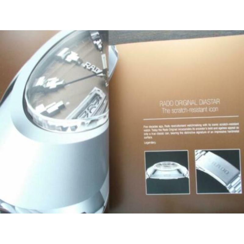 RADO 2016 / 2017 horlogebrochure nieuw 5 euro