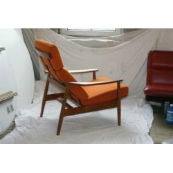 Vintage Arne Vodder FD 164 Fauteuil France & Son Teak