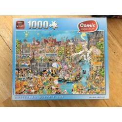 Dubbele legpuzzel van Wasgij, 1000 stukjes