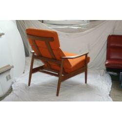 Vintage Arne Vodder FD 164 Fauteuil France & Son Teak