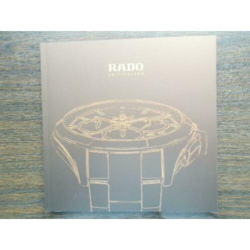 RADO 2016 / 2017 horlogebrochure nieuw 5 euro