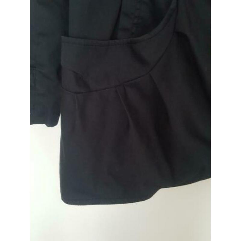 Zwarte zomerjas maat l/xl