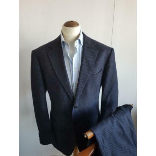 SUIT SUPPLY wol flanel kostuum pak Maat 56