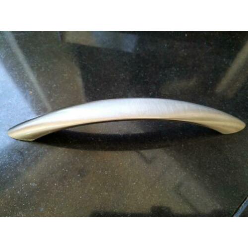Handgrepen 20 stuks 128 mm 12,8 cm zilver kleurige rvs