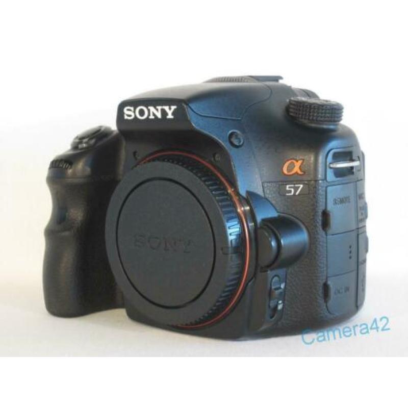 Sony SLT-A57 A57 - zeer netjes en weinig clicks!