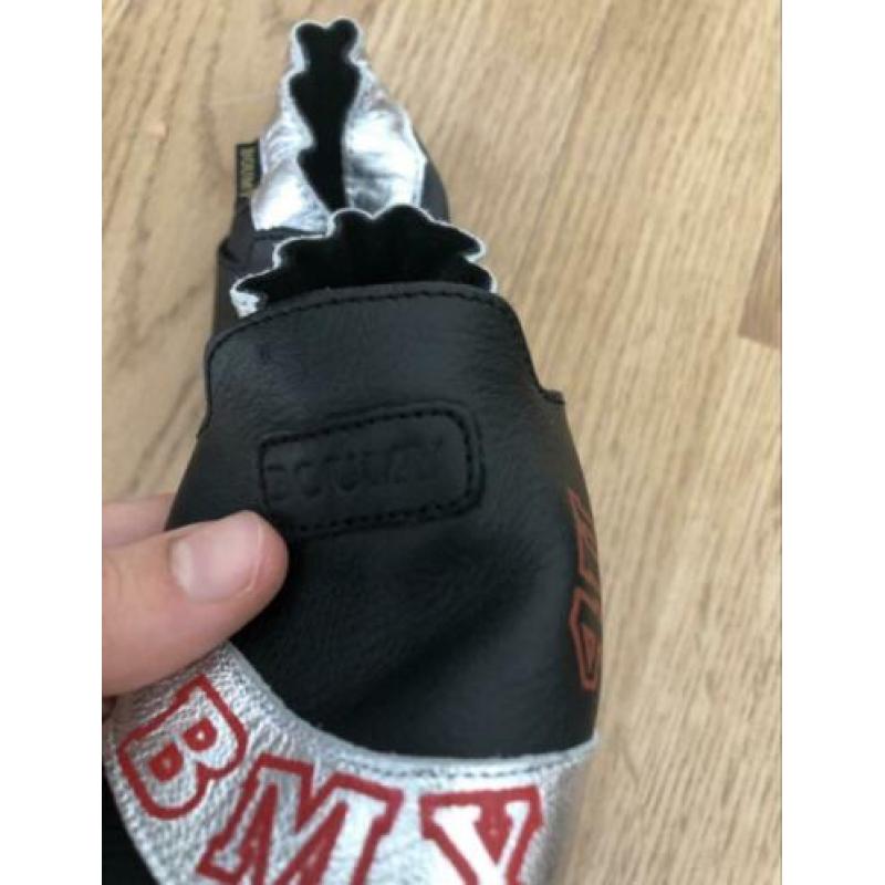 Nieuwe leren Boumy sloffen maat 18