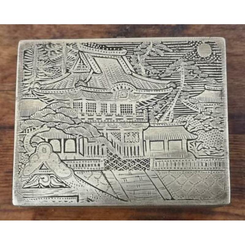 Japanse Meiji-periode Komai stijl snuifdoos 1868 - 1912